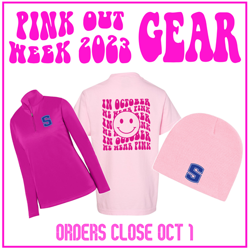 Pink Out Week 2023 Gear - Orders Close Oct 1